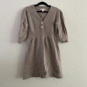 Banana Republic Tan, Sweater Dress, Size Small